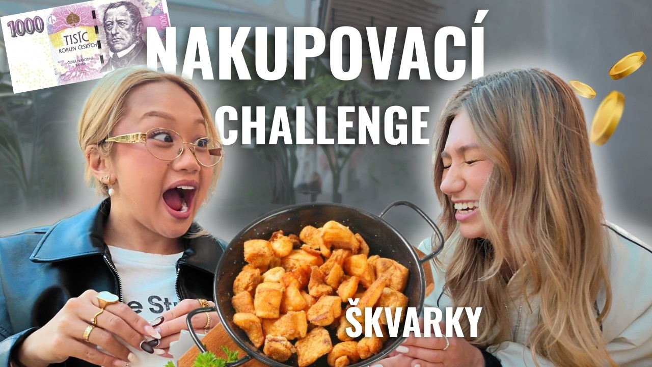 NAKUPOVAC&Iacute; CHALLENGE - Kdo koup&iacute; lep&scaron;&iacute; d&aacute;rek za 1000 Kč? | YAPPING SESSION