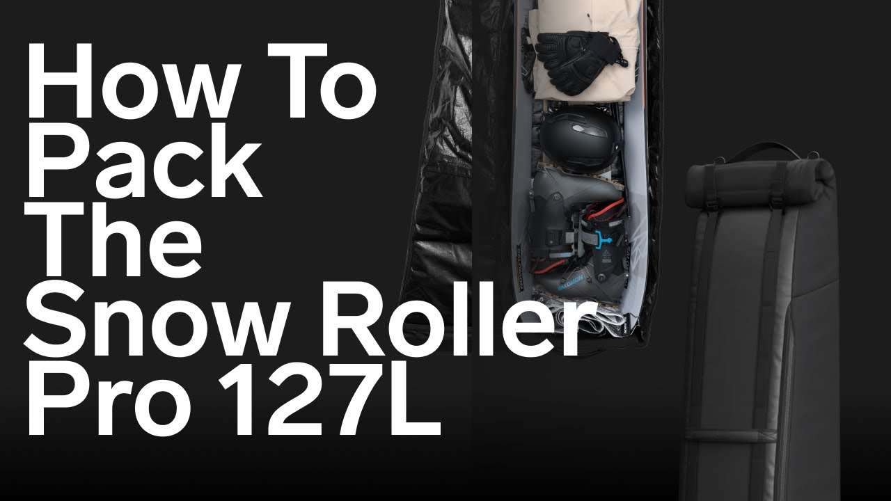 How To Pack The Snow Roller Pro 127L with Sage Kotsenburg