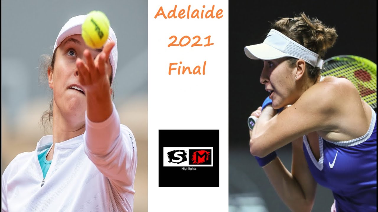 Iga Swiatek vs Belinda Bencic Highlights (Final) | Adelaide 2021