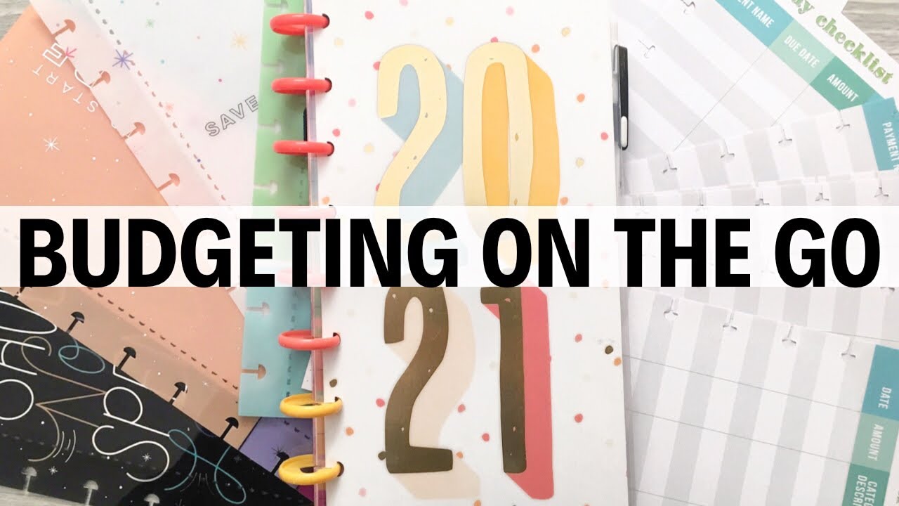 BUDGETING ON THE GO | BUDGET SKINNY CLASSIC HAPPY PLANNER | SETUP