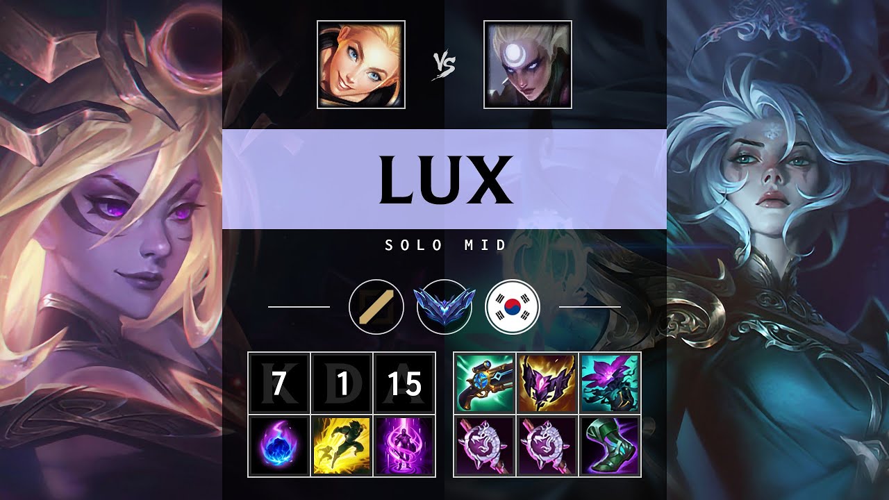 Lux Mid vs Diana: Unstoppable - KR Diamond Patch 14.24
