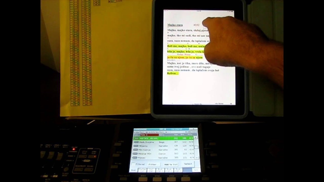 Songbook Control PA3