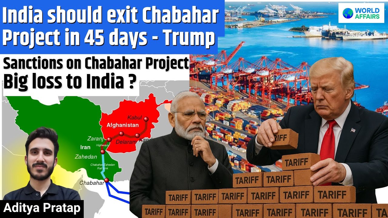 Trump vs India:India’s $600M Investment at Risk as Trump Sanctions Chabahar Port