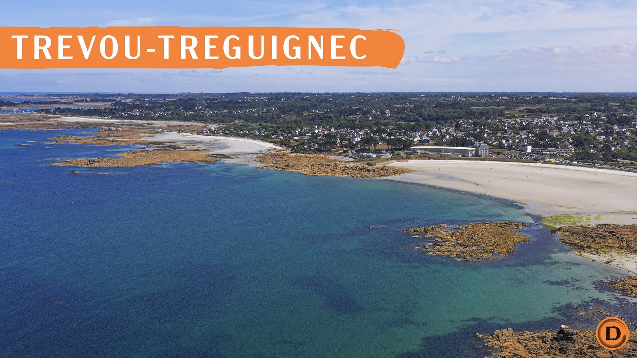 Trévou-Tréguignec - Côte de Granit Rose - Drone - Documentaire Aérien 4k - Aerial Footage 4k