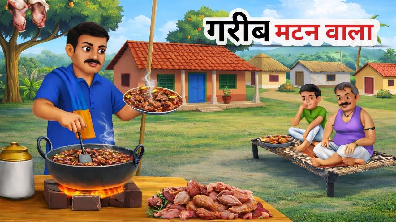 गरीब मटन वाला | Gareeb Matan Wala | Hindi Kahani| Moral Stories | Bedtime Story| Kahani 