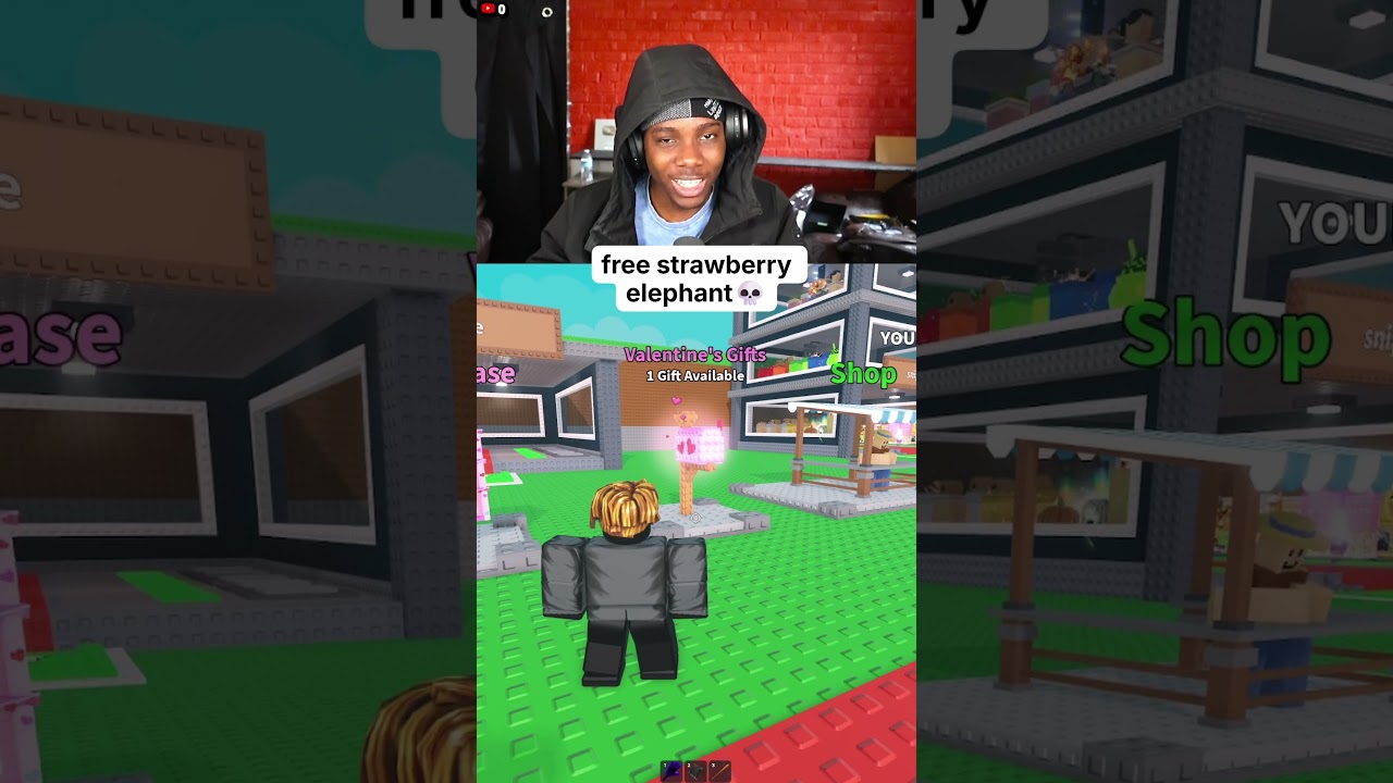 Strawberry Elephant Gift In Steal a Brainrot