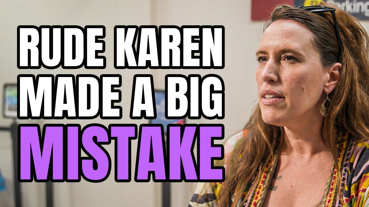 Entitled Karen Causes a Scene at the Airport