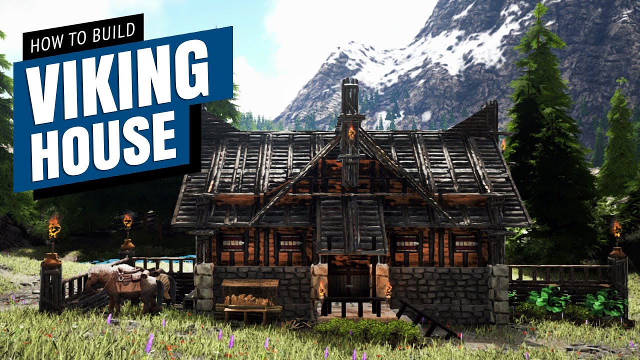 How To Build A Viking House - Ark Survival Evolved