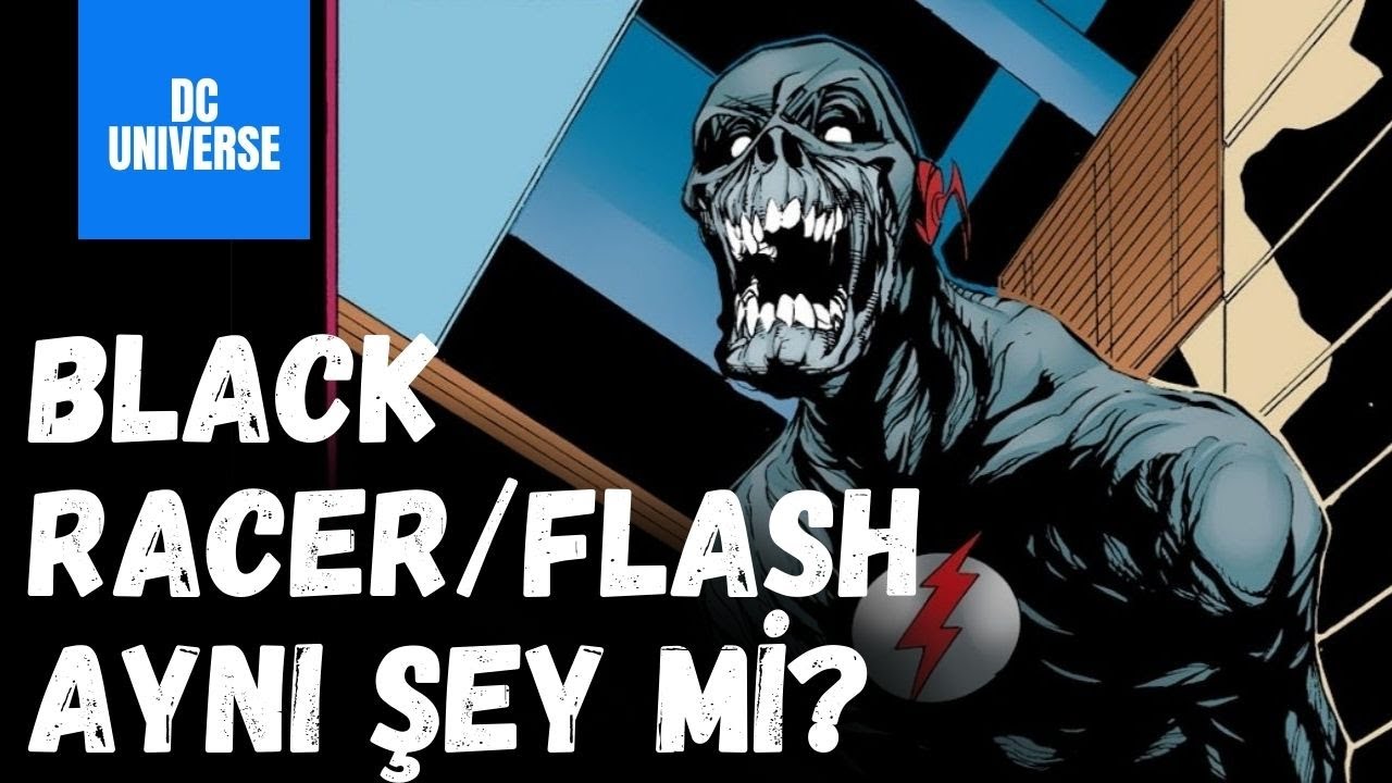 Black Racer ve Black Flash Aynı Şey Mi? | DC Comics