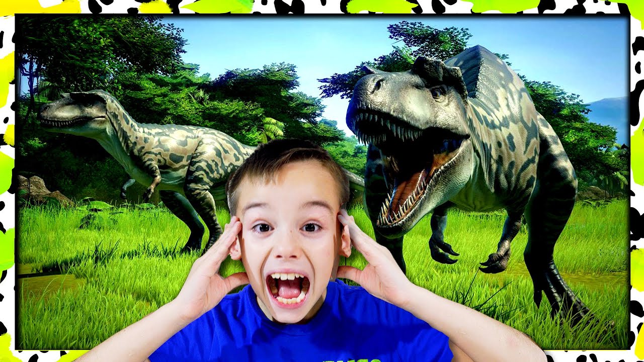ОХОТА на ДИНОЗАВРОВ в игре Jurassic World Evolution