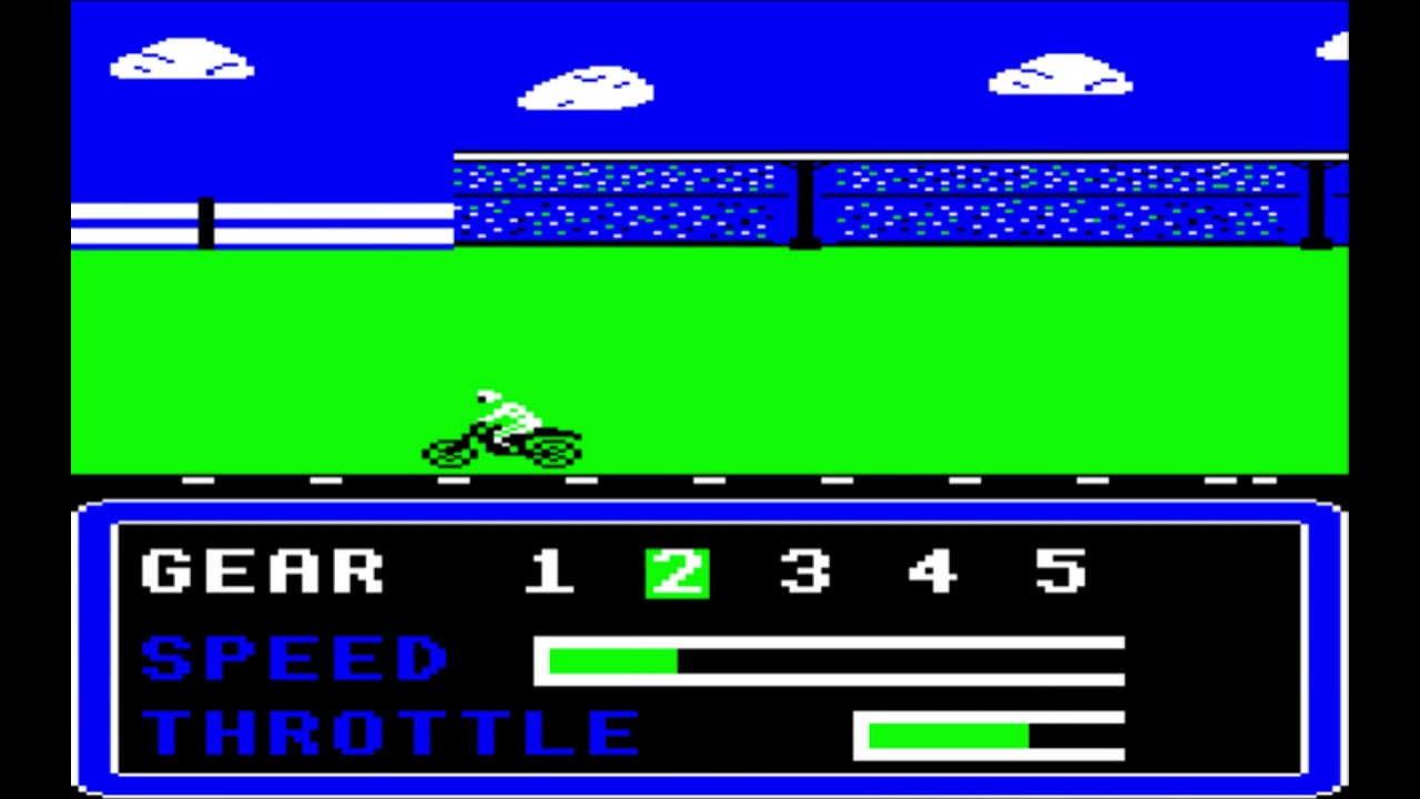 Eddie Kidd Jump Challenge for the BBC Micro