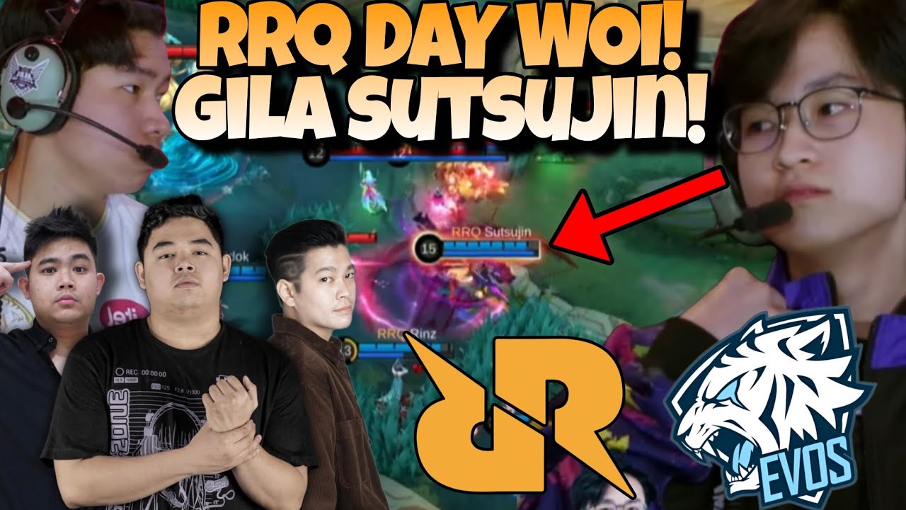 RRQ SUTSUJIN INI BOSS !! RRQ DAY LETS GOOO !! RRQ VS EVOS MATCH 1 - MPL S14