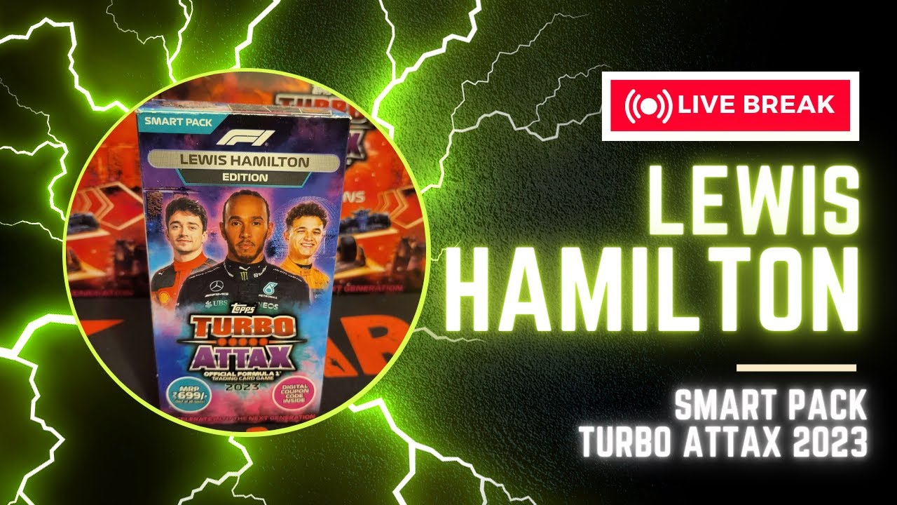 Lewis Hamilton Smart Pack - Topps F1 Turbo Attax 2023 (Indian Edition)
