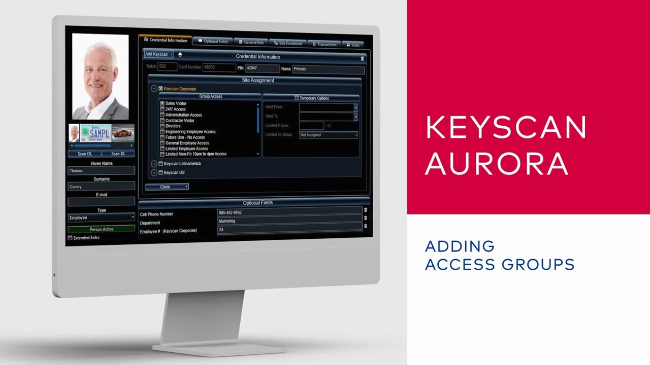 dormakaba Keyscan Aurora Software Setup – Adding Access Groups