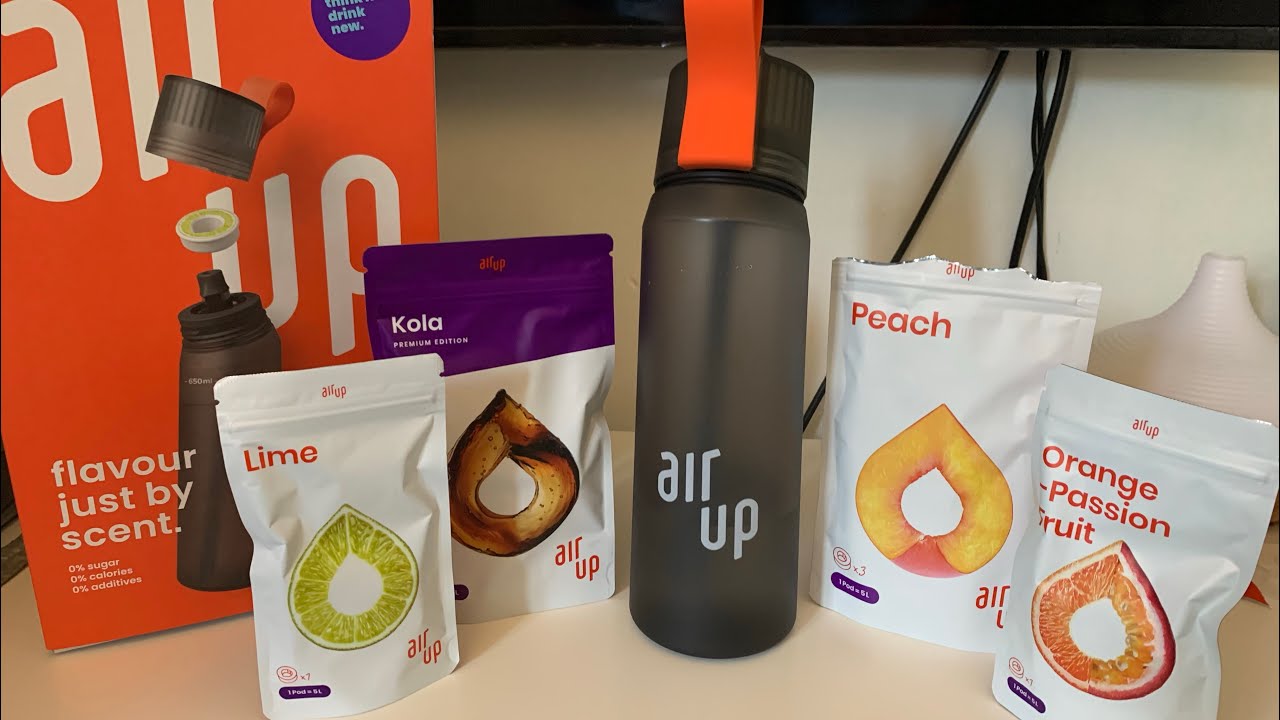 Making Water Taste Through Smell! Air Up! Unboxing & Taste Test!