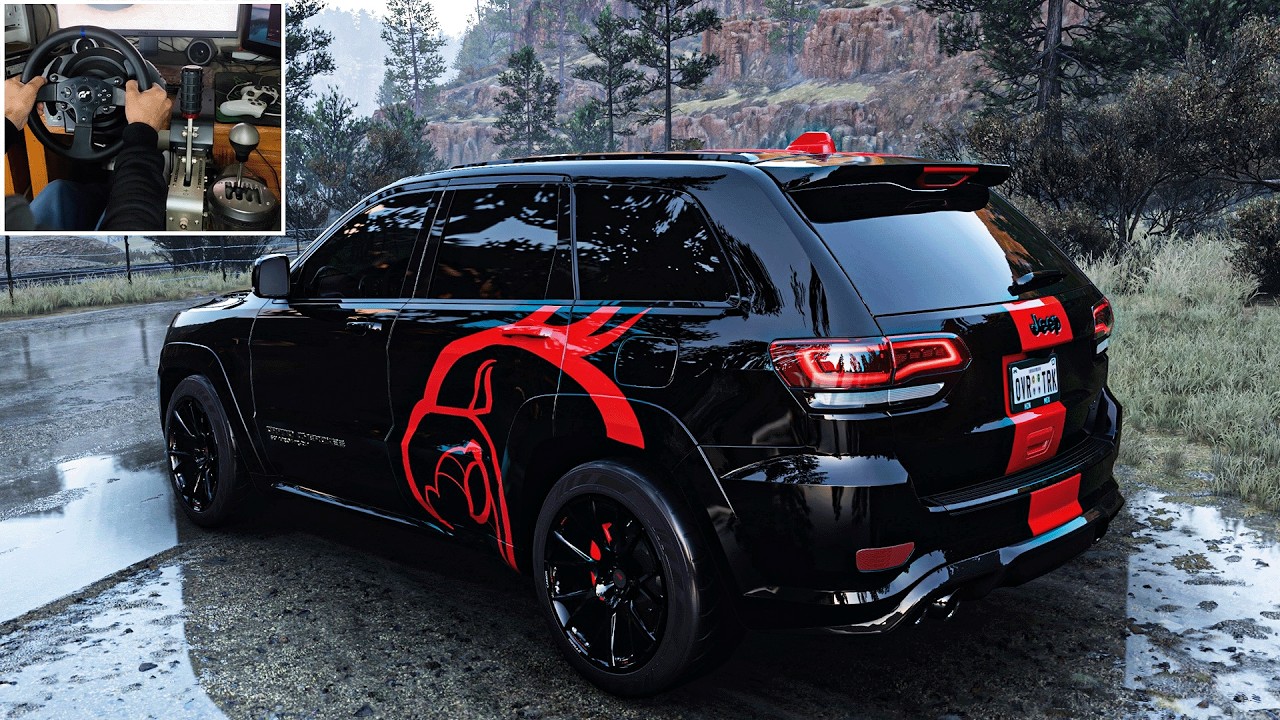 1750HP Jeep Trackhawk - Forza Horizon 5 | Thrustmaster T300RS Gameplay