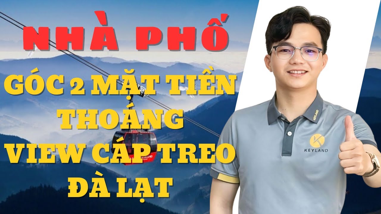 ✅ NHÀ GÓC 2 MẶT TIỀN THOÁNG VIEW CÁP TREO - ĐẦY ĐỦ CÔNG NĂNG - ĐẶC BIỆT NHÀ ĐÃ HOÀN CÔNG