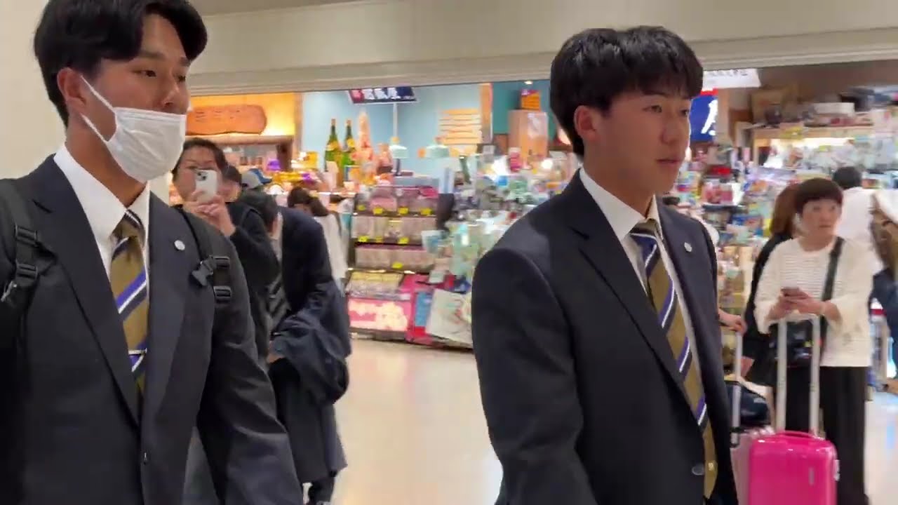 【阪神タイガース】沖縄キャンプ終了｜那覇空港で帰阪お見送り｜2026春季キャンプ