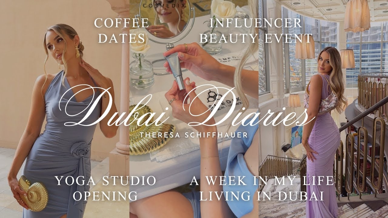 Dubai Weekly Vlog - Influencer Beauty Masterclass, Yoga Studio Opening and Coffee Dates