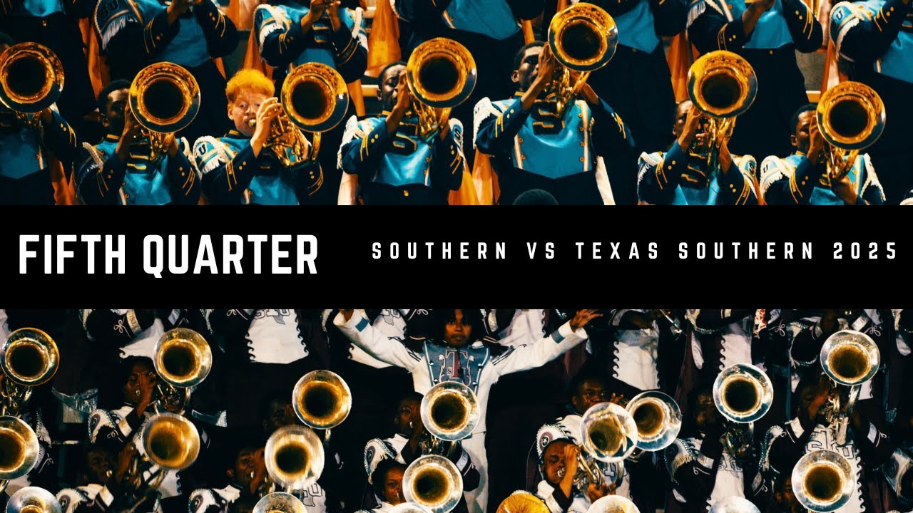 🎧 5th Quarter - Southern vs Texas Southern 2025 - Murk City Classic [ULTRA HD]