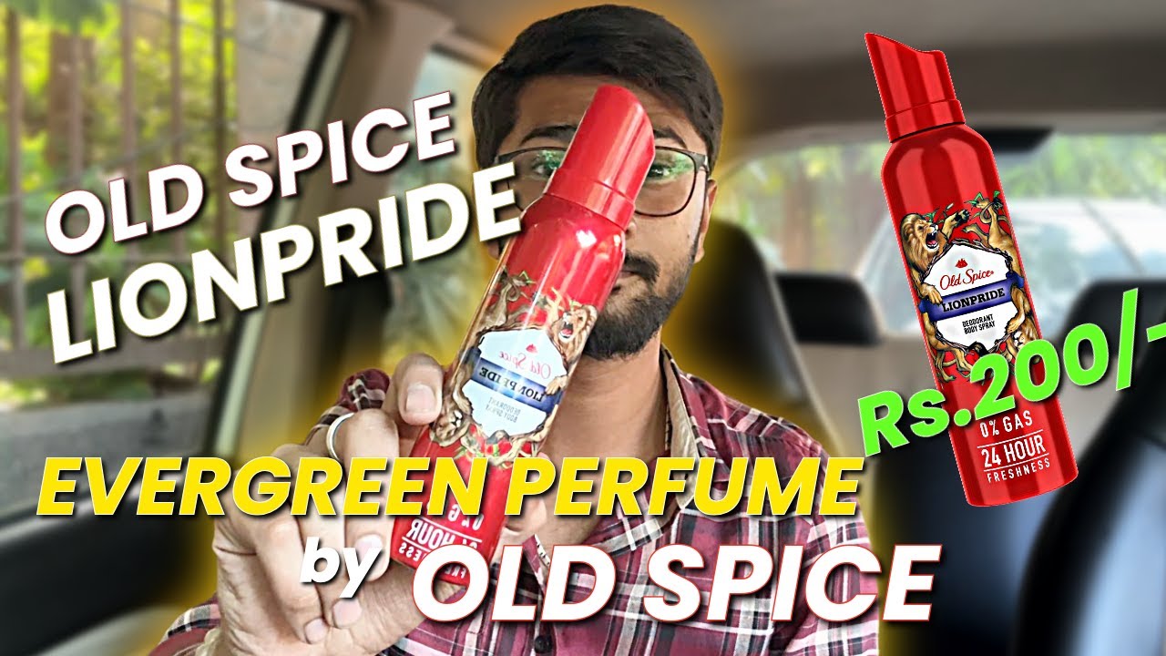 Old Spice LIONPRIDE Deodorant Review | EVERGREEN Perfume By Old Spice Under Rs 150