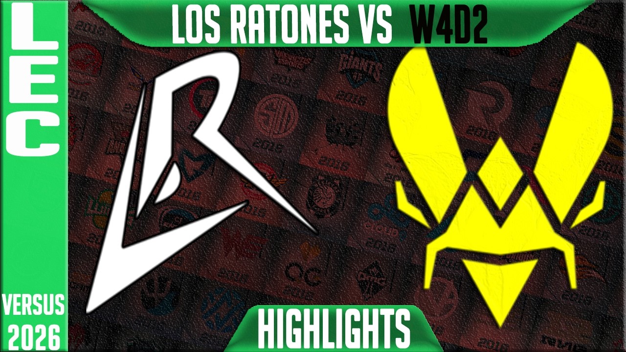 LR vs GX Highlights | LEC W4D2 2026 Versus | Los Ratones vs GiantX