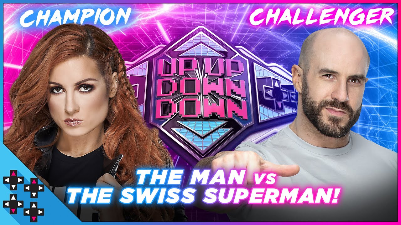 BECKY LYNCH vs. CESARO – UpUpDownDown Championship Match