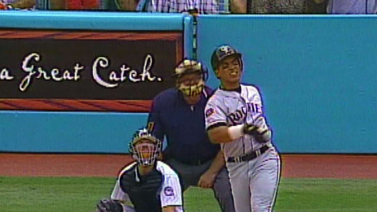 Great Moments In Rockies History: Andres Galarraga's Monster Homer in Miami