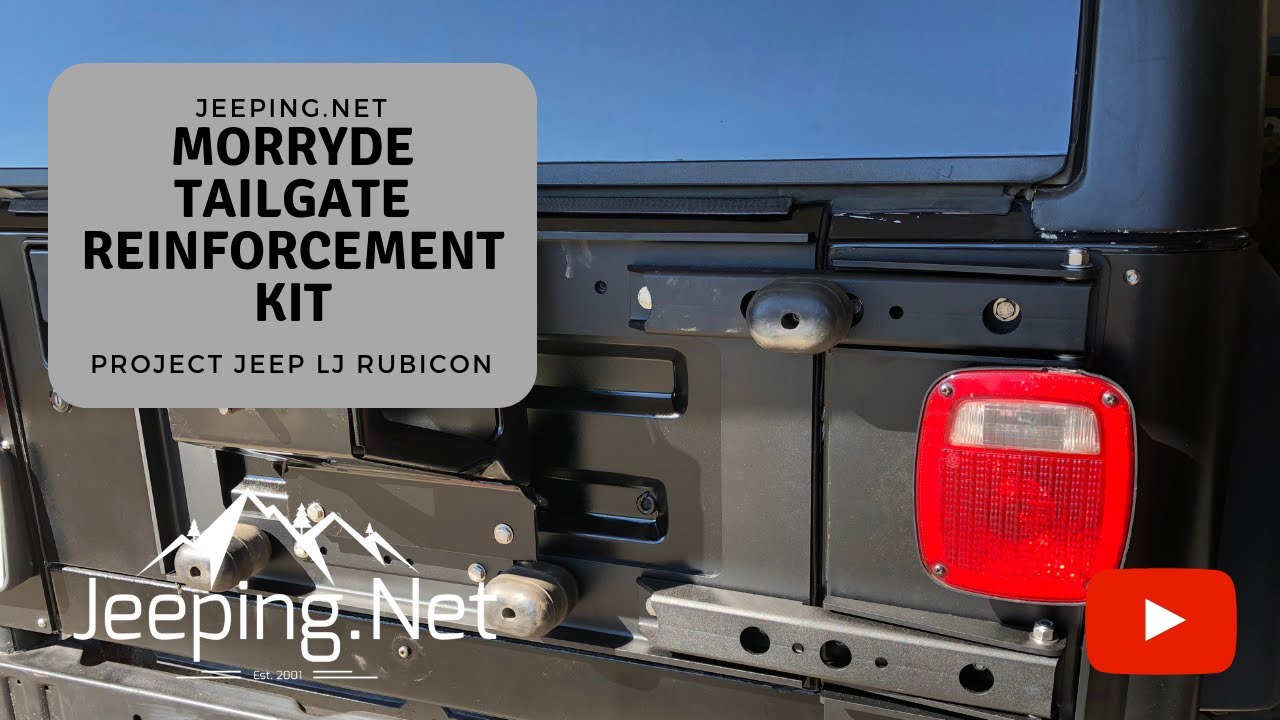 Jeep TJ MORryde Tailgate Reinforcement / Tire Carrier / Hinges
