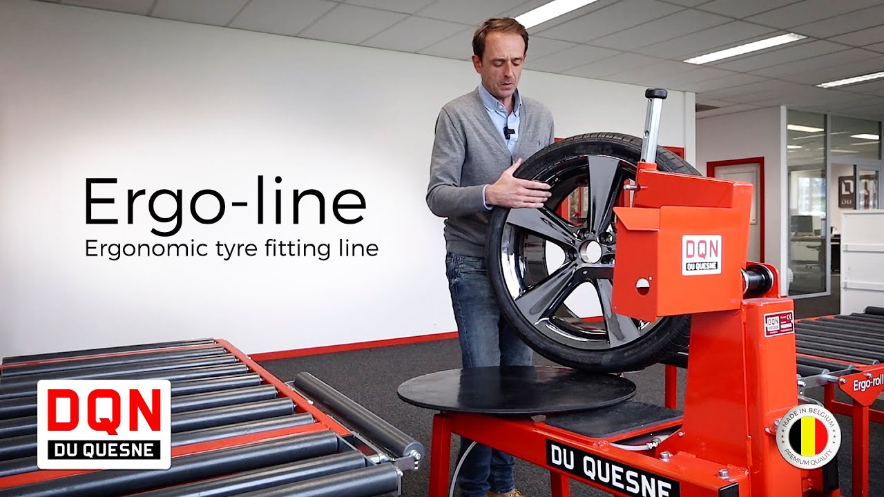 ERGO-LINE - An ergonomic tyre fitting line by DQN - DU QUESNE Demo
