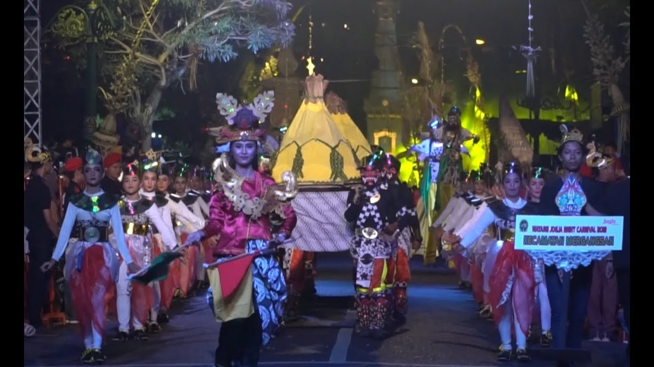 MERIAH!! 1400 Peserta Ramaikan Wayang Jogja Night Carnival