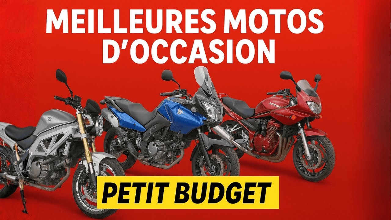 TOP 5 des meilleures MOTOS &agrave; MOINS de 2500&euro;
