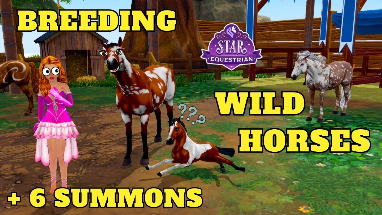 🐎 Breeding WILD HORSES + Christmas Summons | Star Equestrian Fantasy Breeding [17]