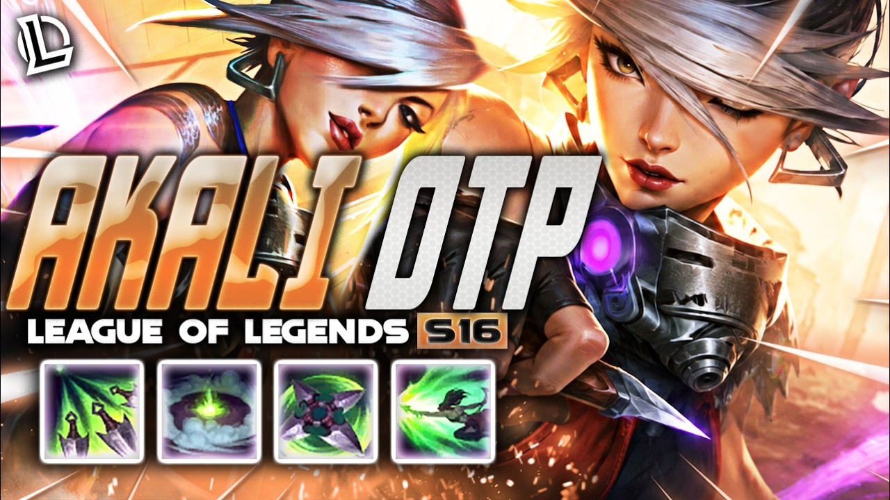 AKALI MONTAGE #60 - AKALI OTP | Ez LoL Plays