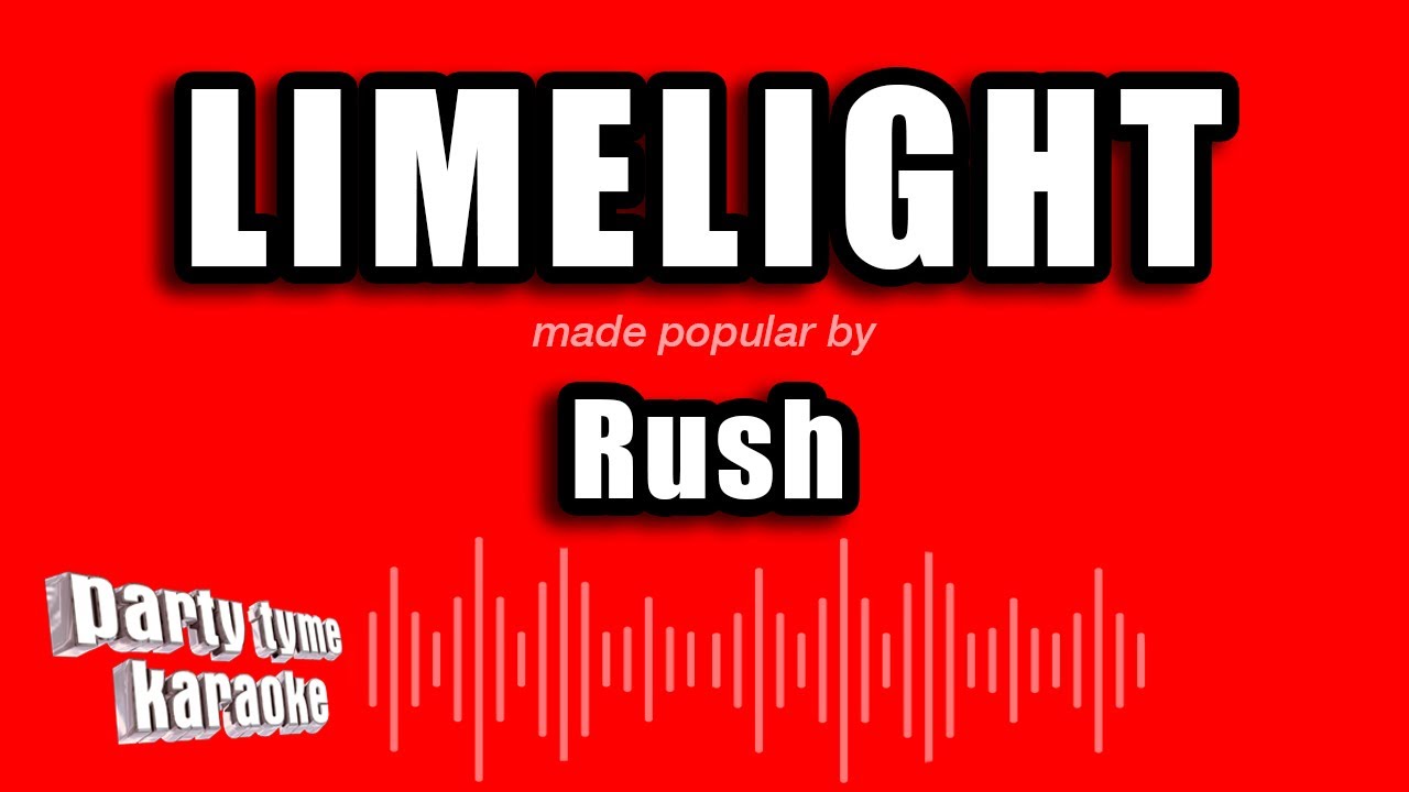 Rush - Limelight (Karaoke Version)