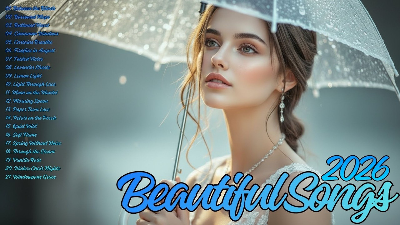 Love Songs Playlist 2026 💕 Soft & Elegant Romantic Melodies – Calm, Sweet & Emotional