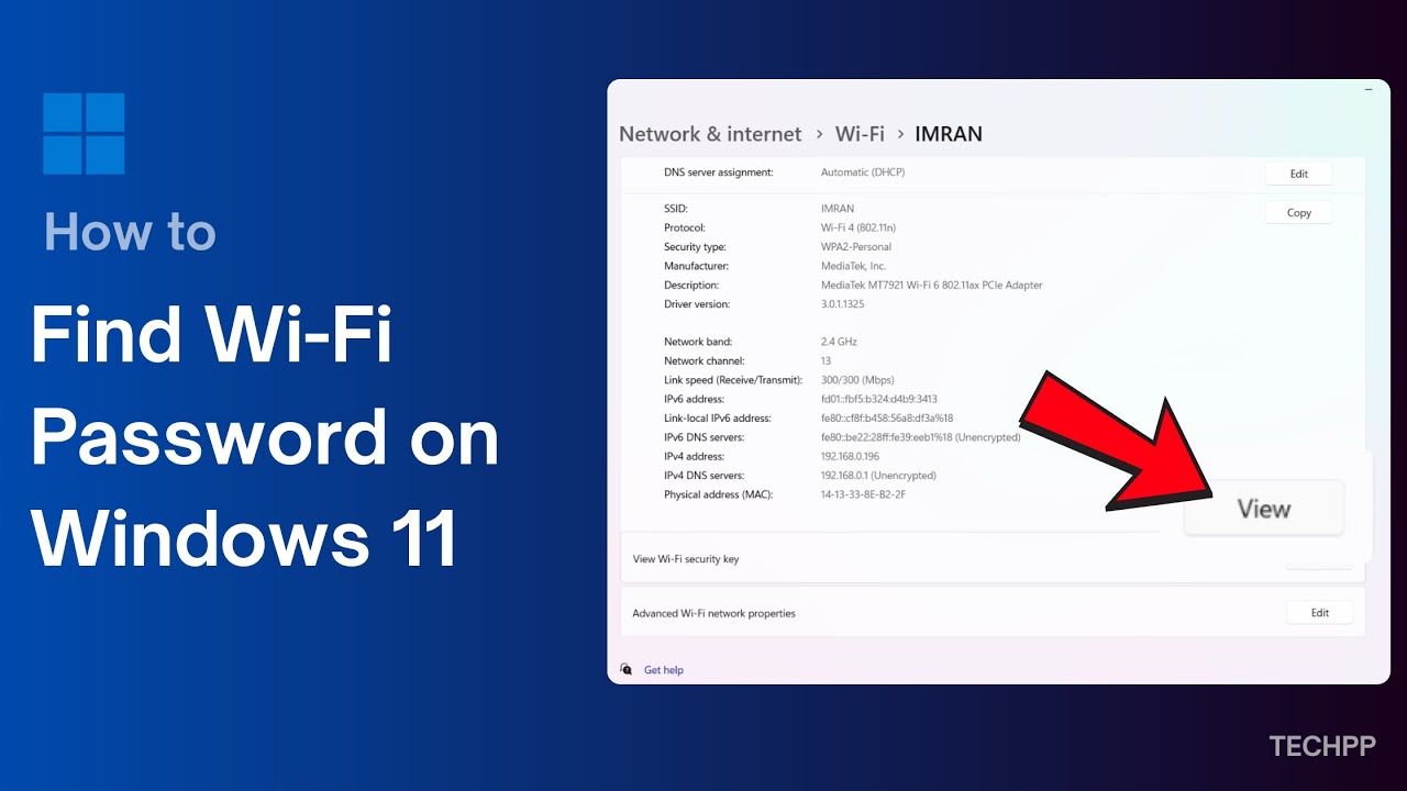Как узнать пароль от Wi-Fi в Windows 11 &mdash; 5 простых способов #Windows11 #ПарольОтWiFi #ТехСоветы