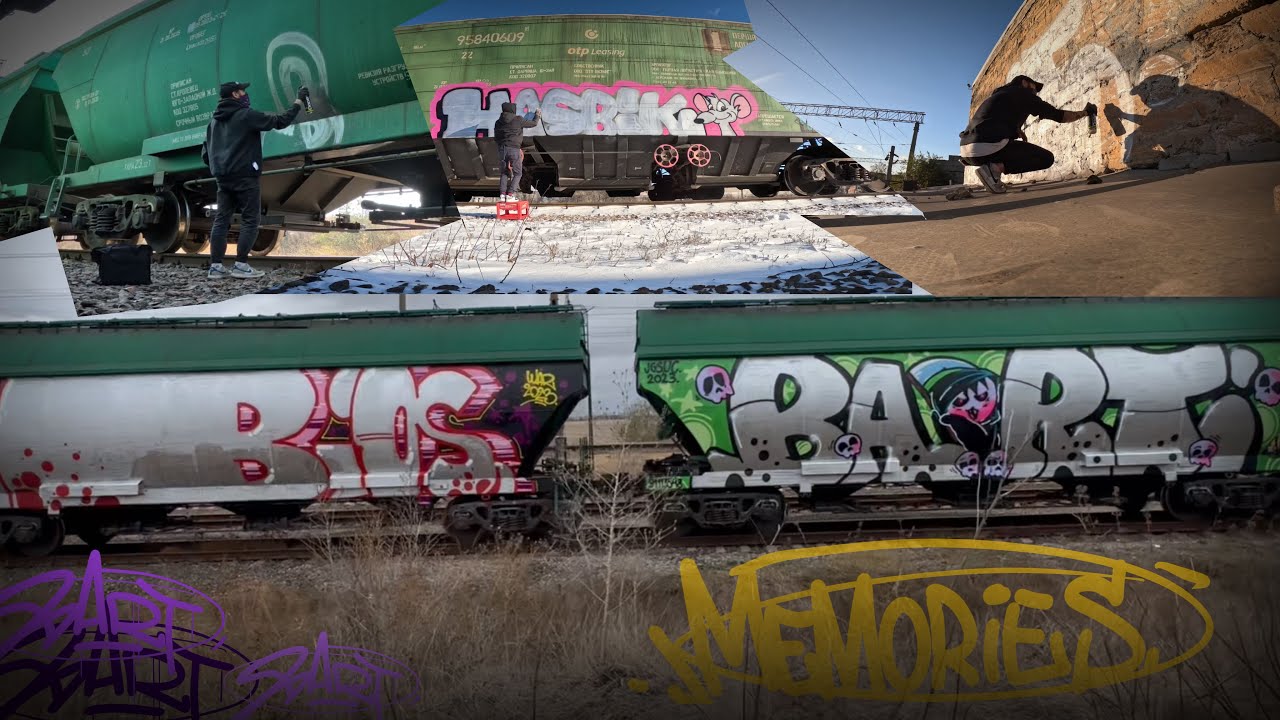BART (live 56) memories. FR8. STREET. ROOF. ROLL. BIOS. BECON. KOLBA. ANYA. JGS. UC.