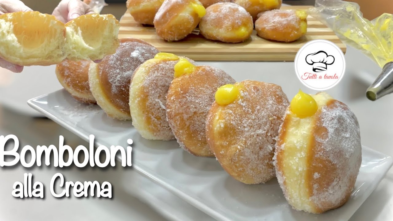 BOMBOLONI С КРЕМОМ ОЧЕНЬ МЯГКИЕ легкие и пустые внутри 🍋