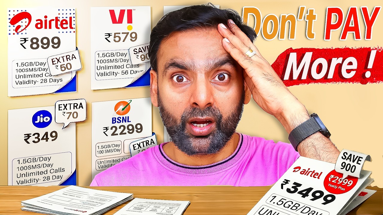 Best Recharge Plans 2026: Jio vs Airtel vs Vi vs BSNL | 4G, 5G, Calling & OTT