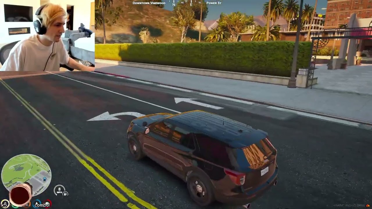 Jean Paul Yoinks a Cop Car - xQcOW || GTA 5 RP NoPixel
