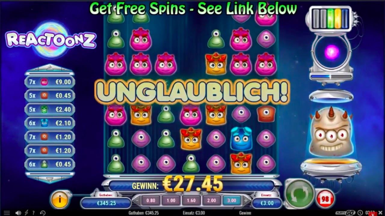 epic big win Reactoonz 3&euro;bet! 1593X!