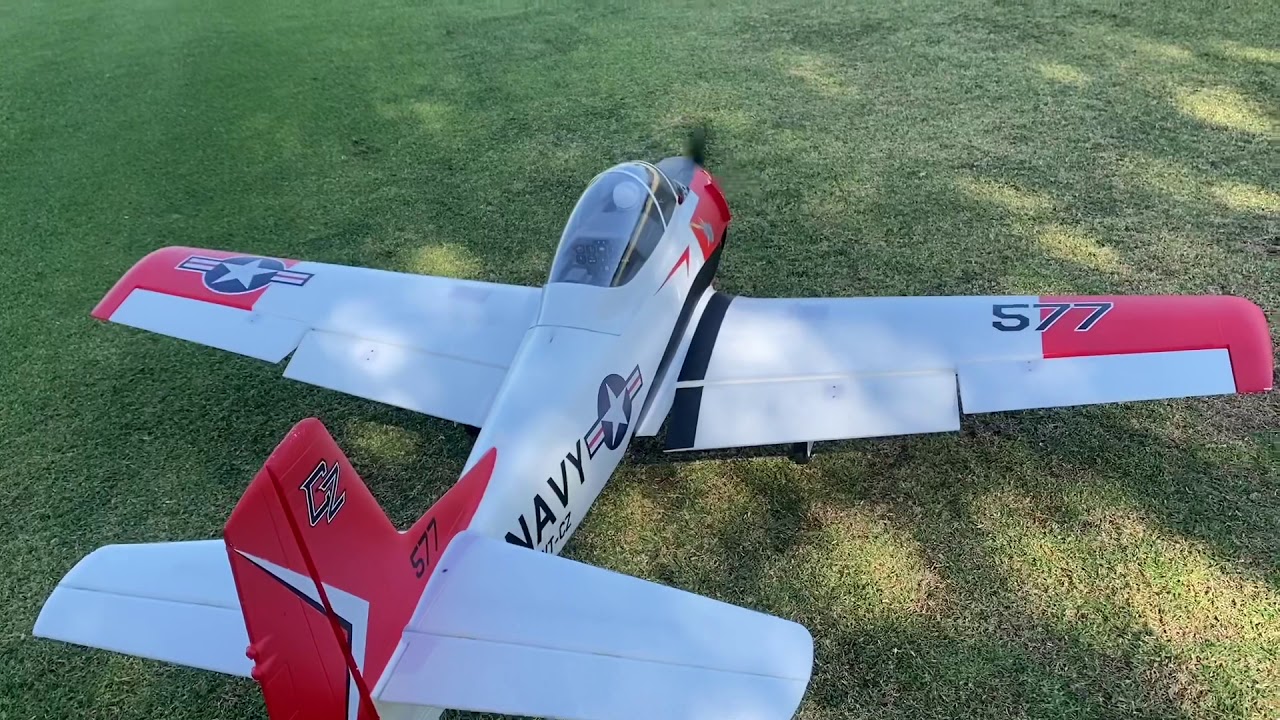 Maiden Flight Carbon Z T-28 Trojan