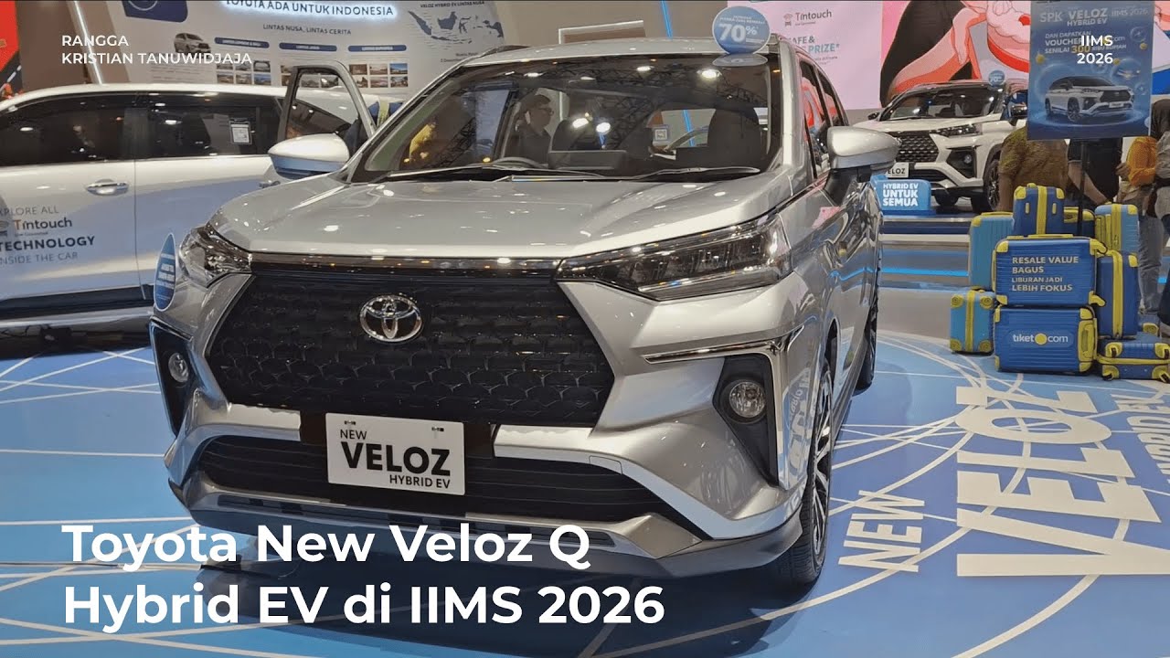 Toyota New Veloz Q Hybrid EV di IIMS 2026