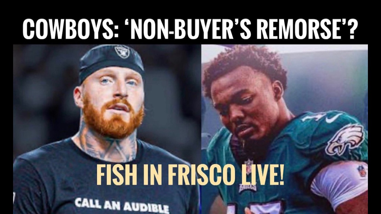 #NFL Rankings: Do #Cowboys Now Have 'Non-Buyer's Remorse'? Fish Report LIVE!