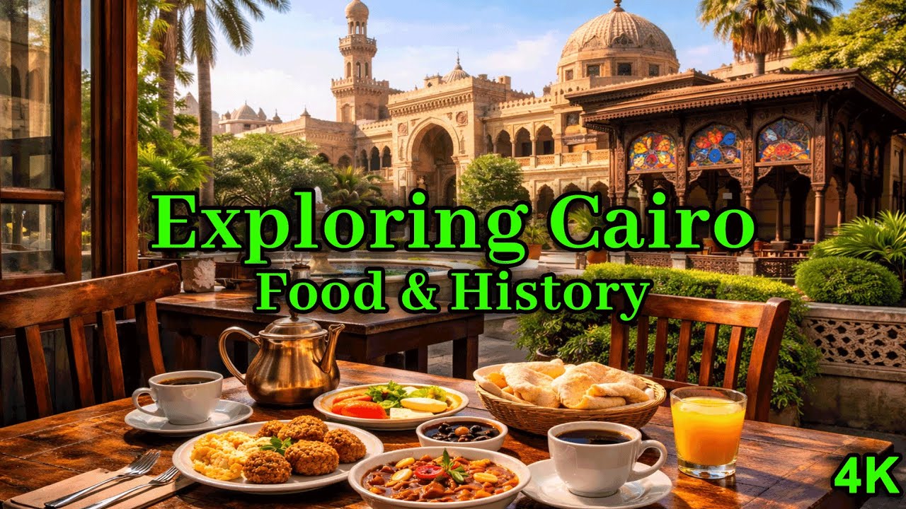Exploring Cairo  Downtown Breakfast & Prince Mohamed Ali Palace