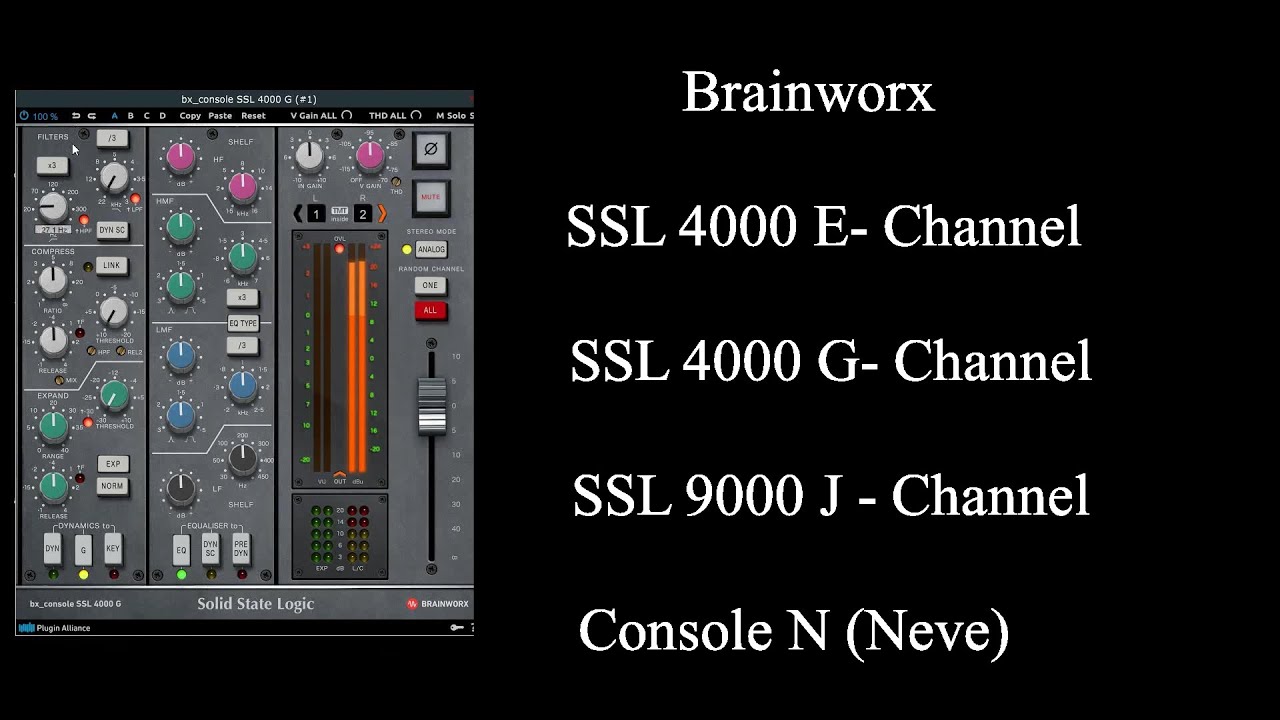 DDMF Plugin Doctor - Brainworx SSL and Neve Consoles visual EQ analyzing
