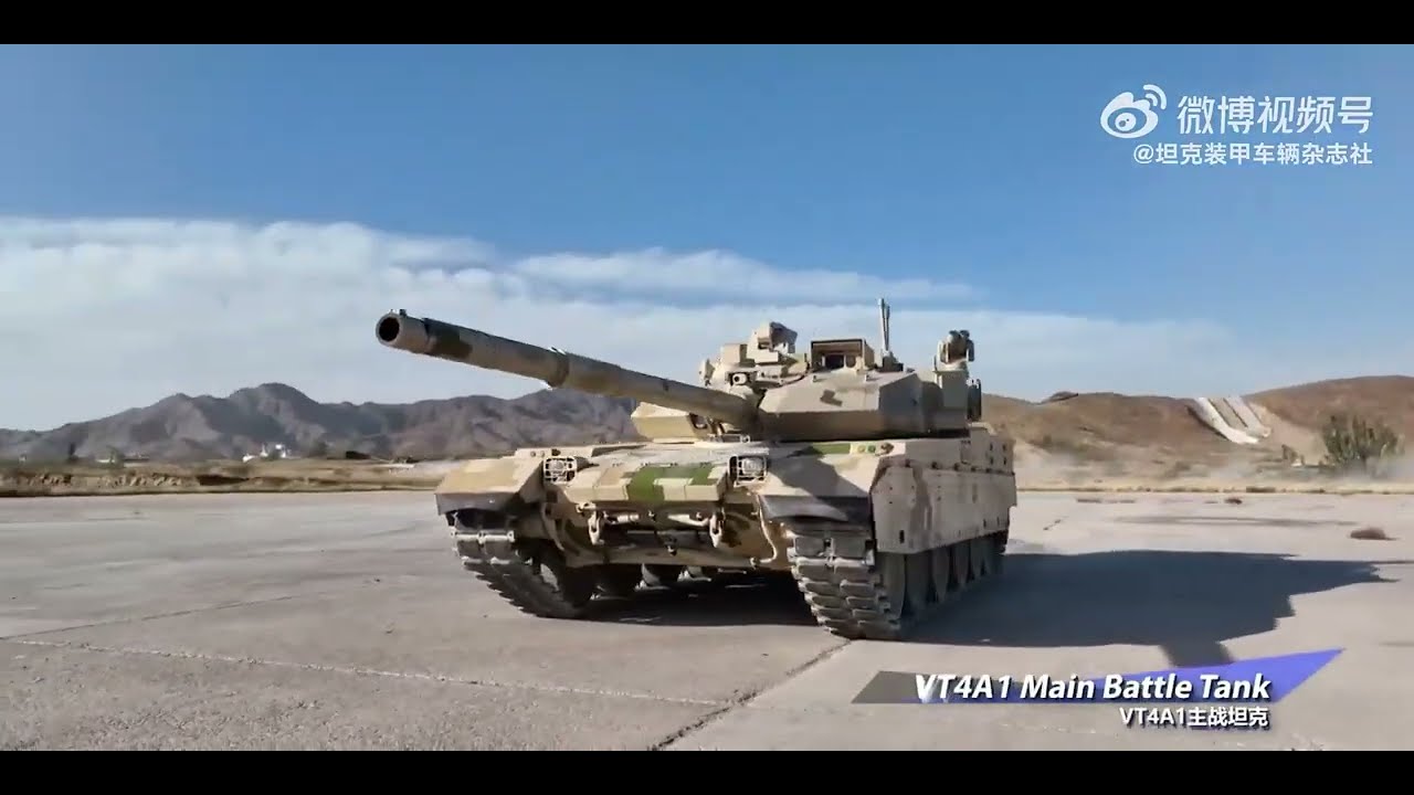 VT4 A1tank, Armoured vehicles and air defense missile systems by Chinese Norinco.
