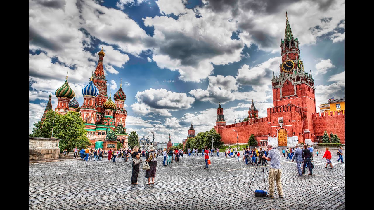 🔥 Какова жизнь в России? Пешая экскурсия по Москве – Красная площадь 4K