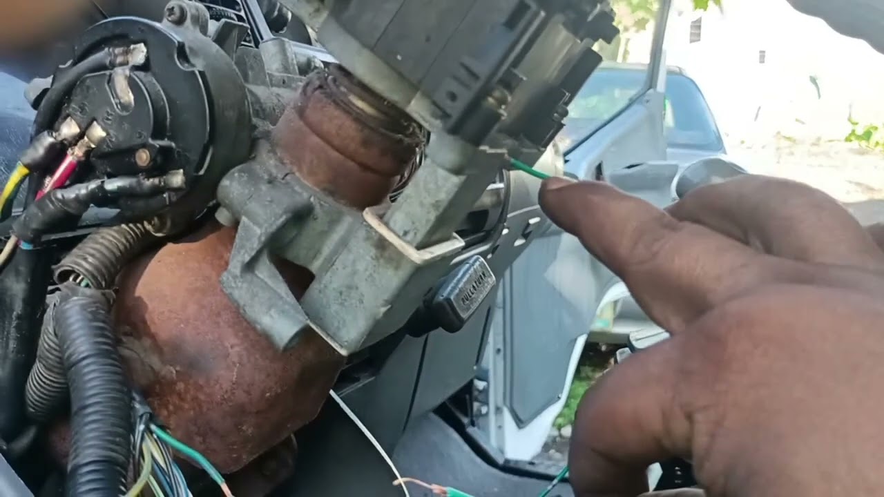 Mitsubishi Canter Hazard Switch Conversion and Wiring Connection
